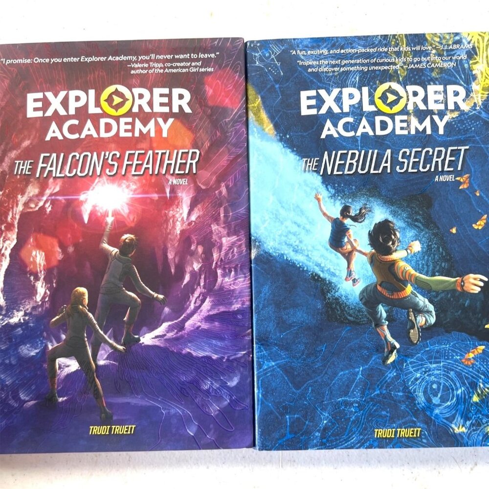 Explorer Academy Book‎ Series: The Falcons Feather & The Nebula Secret Ages 8-12